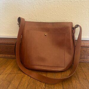 Madewell Brown Leather Shoulder Bag Excellent